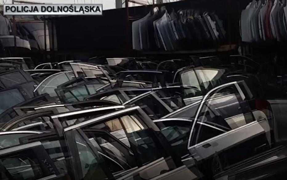Zlikwidowane dziuple, gdzie trafiały luksusowe auta kradzione w Polsce i za granicą
