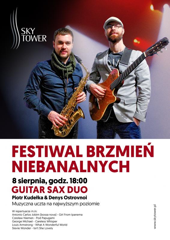 Sky Tower: Jazzowe interpretacje zespou Guitar Sax Duo