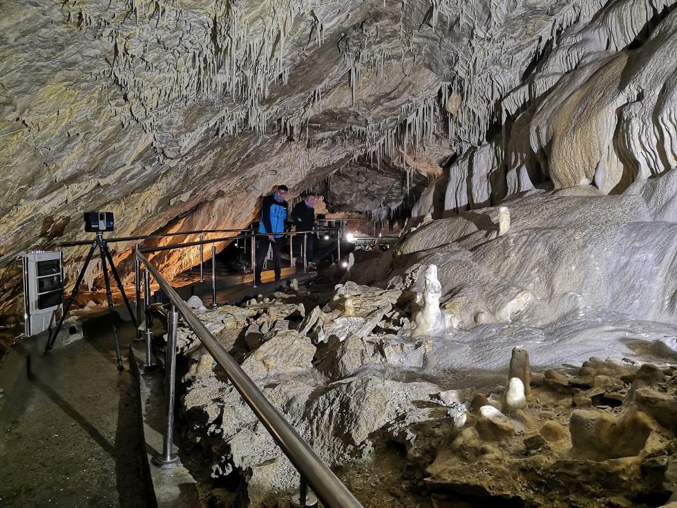 Geodeci z UPWr zmierzyli i zmapowali Jaskinię Niedźwiedzią