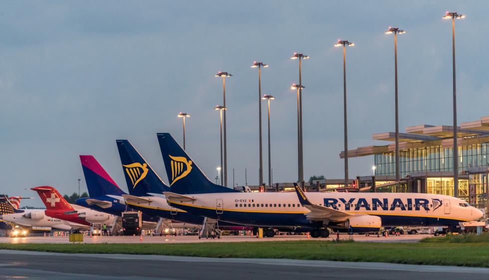 Ryanair zapowiada 30 kierunków i 80 lotów tygodniowo z Wrocławia